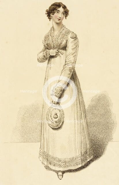 Fashion Plate (Dinner Dress), 1815. Creator: John Bell.