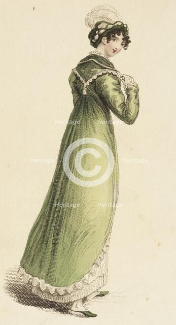 Fashion Plate (Diana Walking Dress), 1815. Creator: John Bell.
