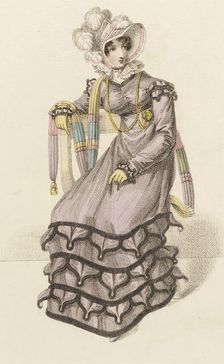 Fashion Plate (English Carriage Dress), 1820. Creator: John Bell