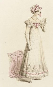 Fashion Plate (English Evening Dress), 1820. Creator: John Bell