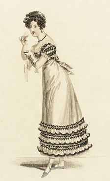 Fashion Plate (French Ball Dress), 1820. Creator: John Bell