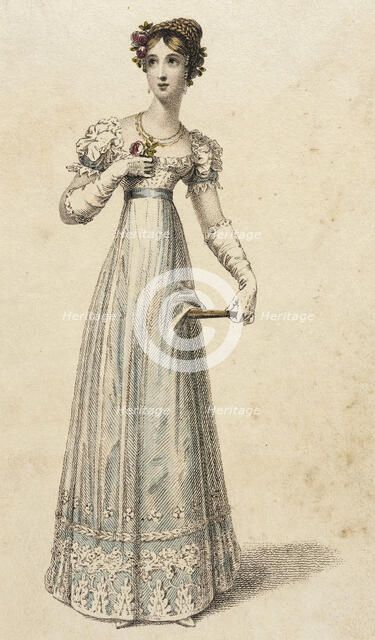 Fashion Plate (Full Dress), 1823. Creator: Rudolph Ackermann.