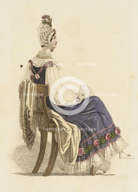 Fashion Plate (Half Dress), 1816. Creator: Unknown.