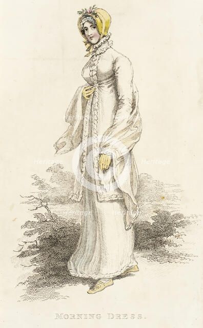 Fashion Plate (Morning Dress), 1812. Creator: Unknown.