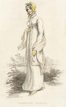 Fashion Plate (Morning Dress), 1812. Creator: Unknown
