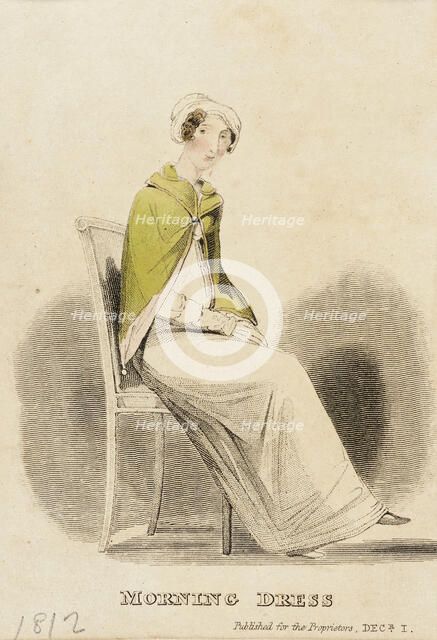 Fashion Plate (Morning Dress), 1812. Creator: Unknown.
