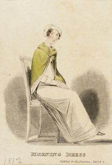 Fashion Plate (Morning Dress), 1812. Creator: Unknown