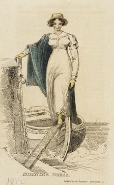 Fashion Plate (Morning Dress), 1812. Creator: Unknown