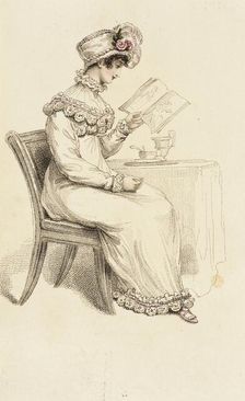 Fashion Plate (Morning Dress), 1815. Creator: John Bell