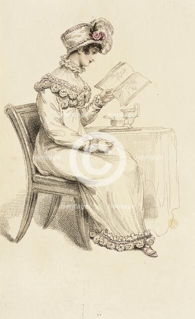 Fashion Plate (Morning Dress), 1815. Creator: John Bell.