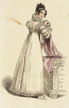 Fashion Plate (Morning Dress), 1815. Creator: John Bell