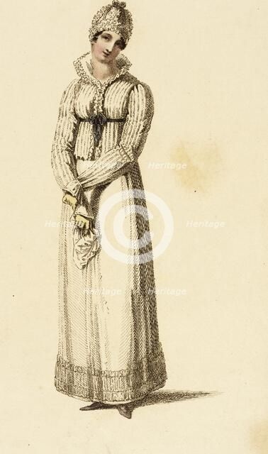 Fashion Plate (Morning Dress), 1815. Creator: Rudolph Ackermann.