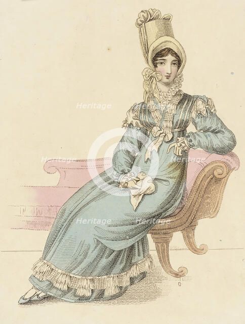 Fashion Plate (Morning Dress), 1817. Creator: John Bell.