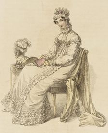 Fashion Plate (Morning Dress), 1818. Creator: Unknown