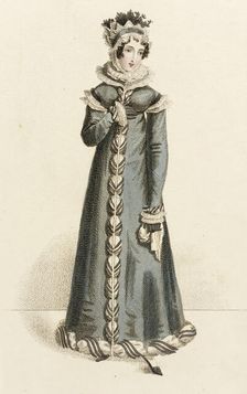 Fashion Plate (Morning Dress), 1820. Creator: Unknown