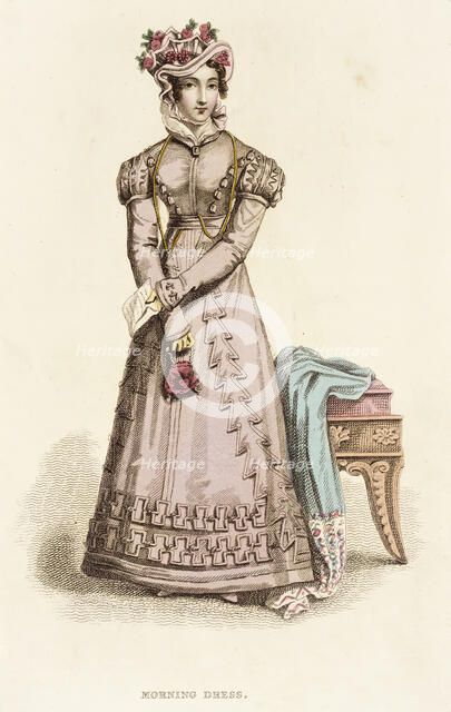 Fashion Plate (Morning Dress), 1824. Creator: Unknown.