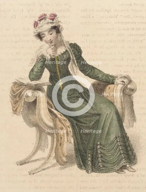Fashion Plate (Morning Dress), 1824. Creator: Rudolph Ackermann.