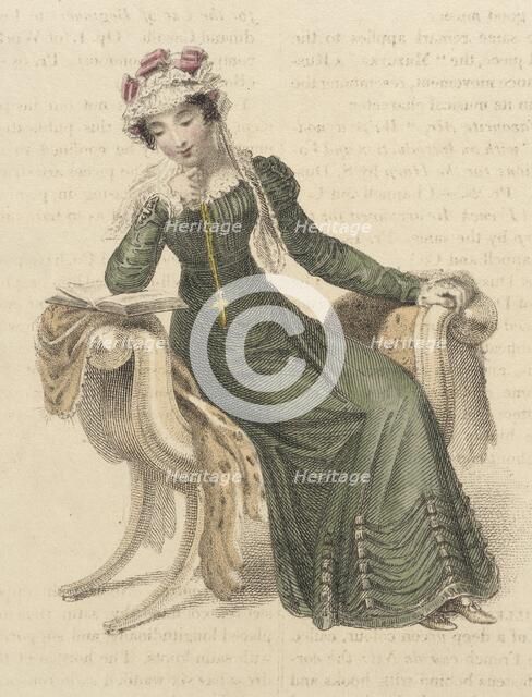 Fashion Plate (Morning Dress), 1824. Creator: Rudolph Ackermann.