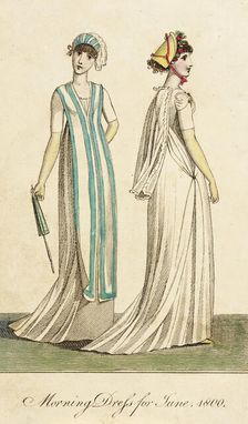 Fashion Plate (Morning Dress for June 1800), 1800. Creator: Unknown