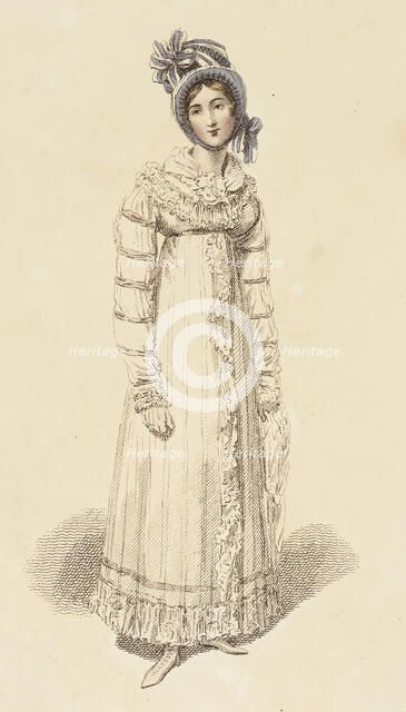 Fashion Plate (Morning Walking Dress), 1816. Creator: Unknown.
