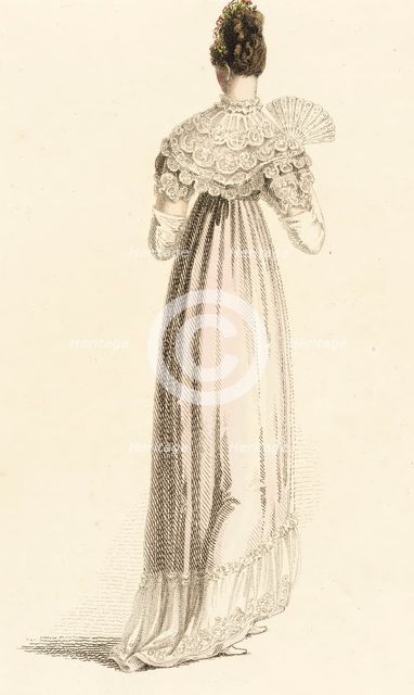 Fashion Plate (Opera Dress), 1815. Creator: Unknown.