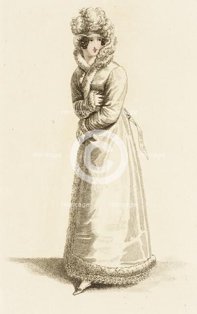 Fashion Plate (Parisian Opera Costume), 1819. Creator: John Bell.