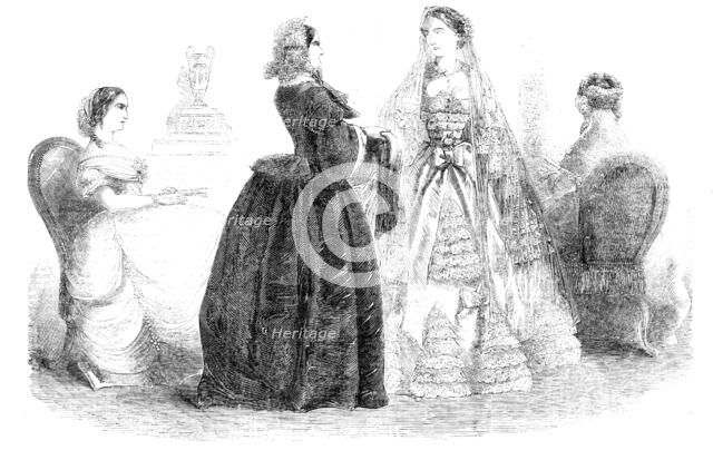 Fashions for March, 1857. Creator: Unknown.