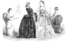 Fashions for March, 1857. Creator: Unknown