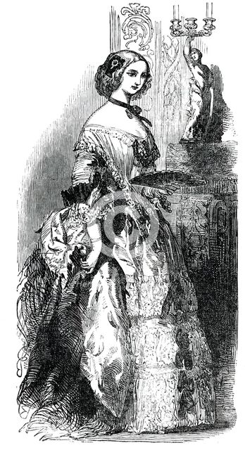 Fashions for May, 1850. Creator: Unknown.