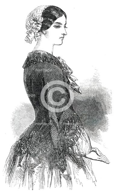 Fashions for May - Lace Jacquette, 1850. Creator: Unknown.