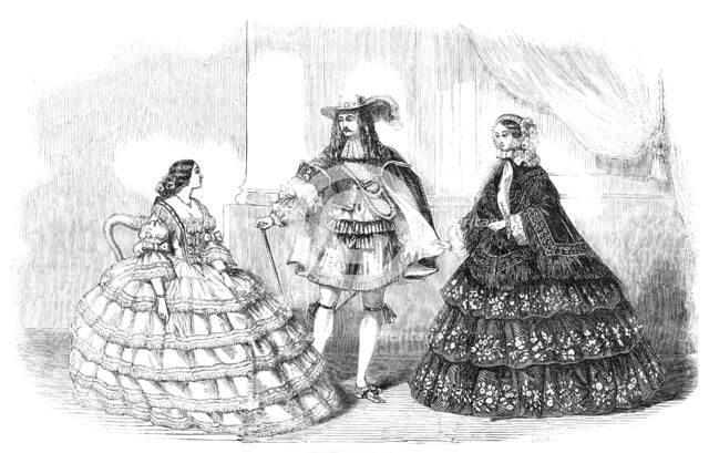 Fashions for February, 1857. Creator: Unknown.