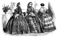Fashions for July, 1858. Creator: Unknown