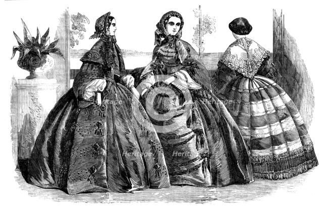 Fashions for July, 1858. Creator: Unknown.