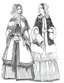 Fashions for the New Year, 1844. Creator: Unknown