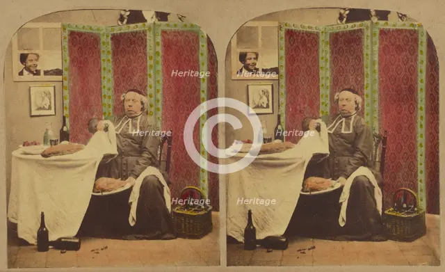 Fast Day. Jour Maigre, about 1860. Creator: London Stereoscopic & Photographic Co.