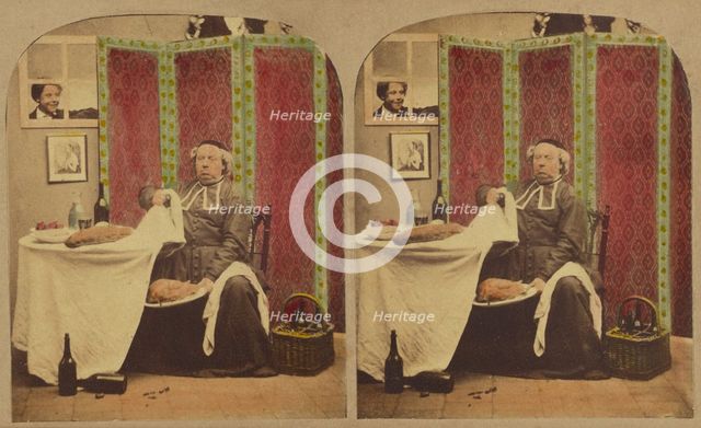 Fast Day. Jour Maigre, about 1860. Creator: London Stereoscopic & Photographic Co.