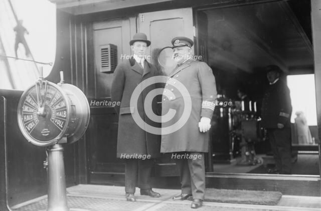 F.B. Sayre - Capt. Ludwig Franck, 1913. Creator: Bain News Service.