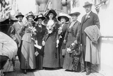 F.C. Smith, Madeleine Smith, Mrs. E. Holmes, Louise Day, Margaret Smith..., between c1910 and c1915. Creator: Bain News Service