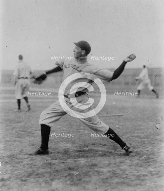 F.E. "Fin" Wilson, Cleveland AL (baseball), 1912. Creator: Bain News Service.