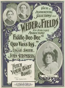 Fetch your baby home 1900. Creators: Unknown, Joseph Weber