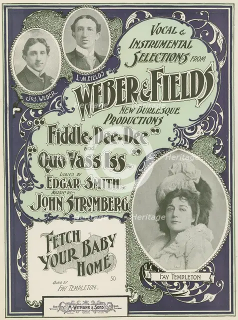 'Fetch your baby home', 1900.  Creators: Unknown, Joseph Weber.