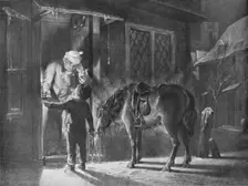 Fetching the Doctor 1845, (1912). Artist: William Collins