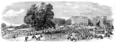 Fete at Norton Hall, the seat of C. Cammell, Esq., 1860. Creator: J. Sugman