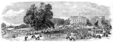 Fete at Norton Hall, the seat of C. Cammell, Esq., 1860. Creator: J. Sugman