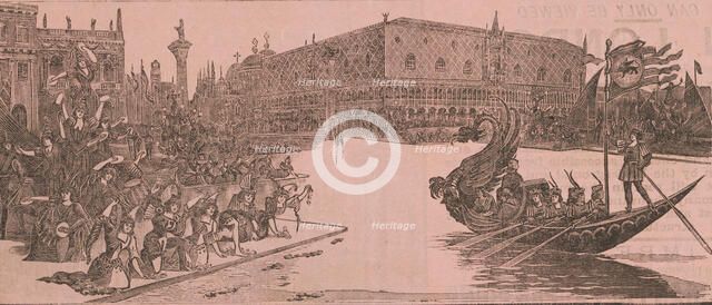 Fete at St. Mark's, c1891. Creator: Unknown.