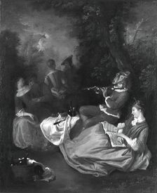 Fête Champêtre, 1725/1750. Creator: Unknown
