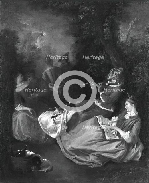 Fête Champêtre, 1725/1750. Creator: Unknown.