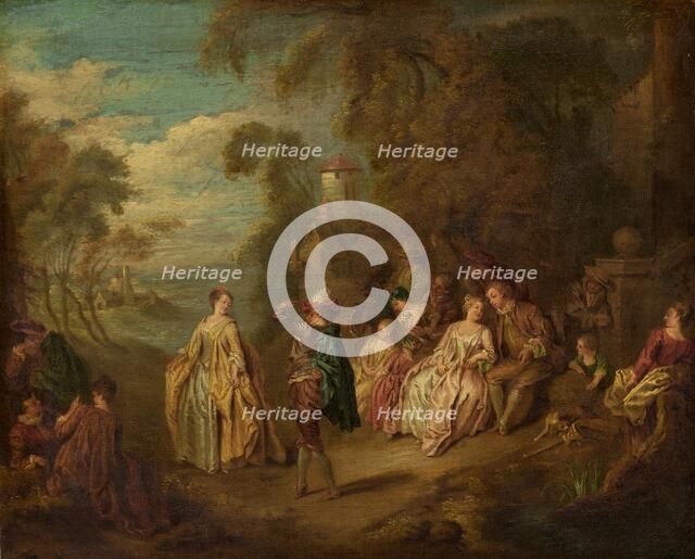 Fête Champêtre, 18th or 19th century. Creator: Jean-Baptiste Pater.
