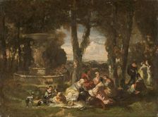 Fete Champetre 19th century. Artist: Narcisse Virgile Diaz de la Pena