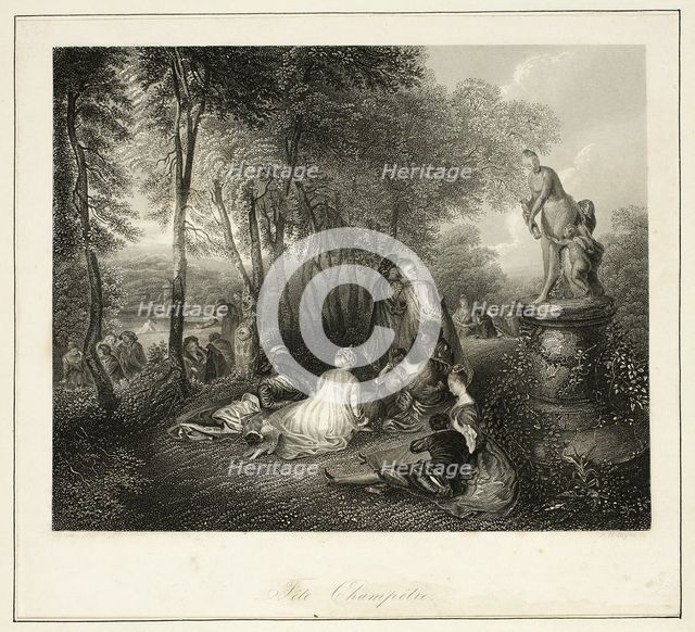 Fête Champêtre, n.d. Creator: Albert Henry Payne.